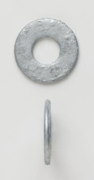 1FWHDG 1" (2-1/2" OD) FLAT WASHER USS HOT DIPPED GALVANIZED